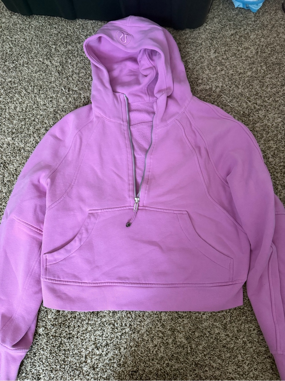 lululemon athletica Lavender Half-Zip Hoodie